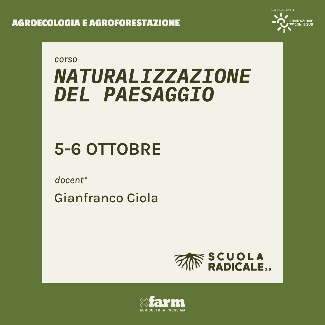 AGROECOLOGIA E AGROFORESTAZIONE